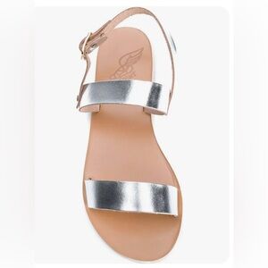 Women’s Ancient Greek Sandals-Silver